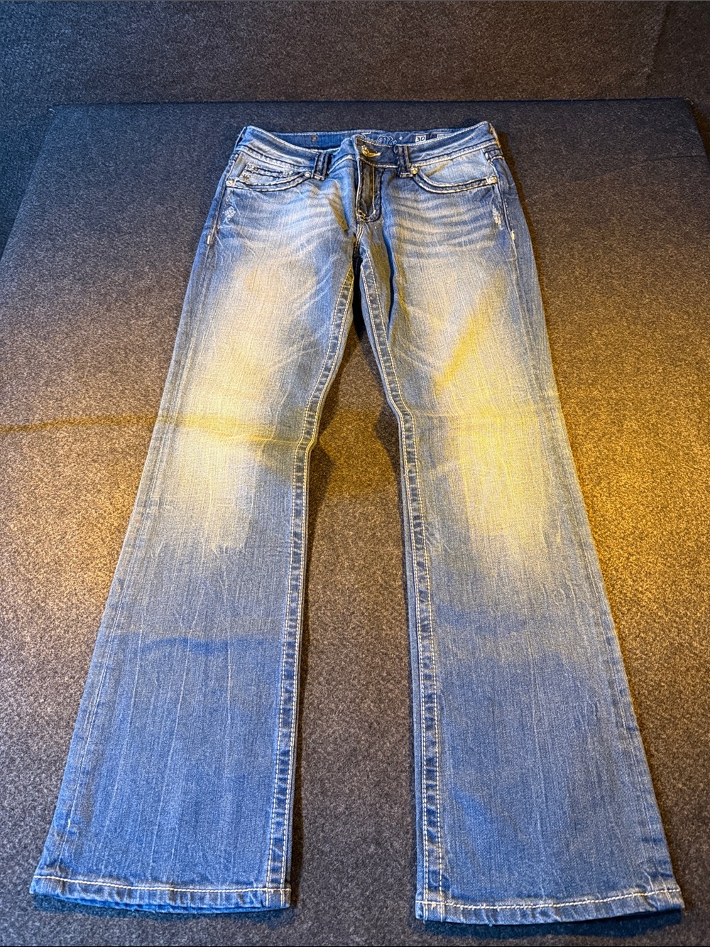 Miss Me women’s boot cut Blue Denim Jeans - Classic size 30